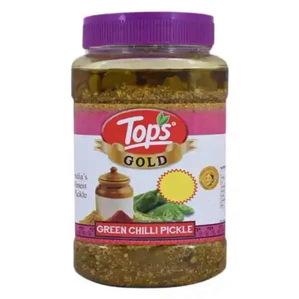 TOPS GREEN CHILLI PICKLE 900 G