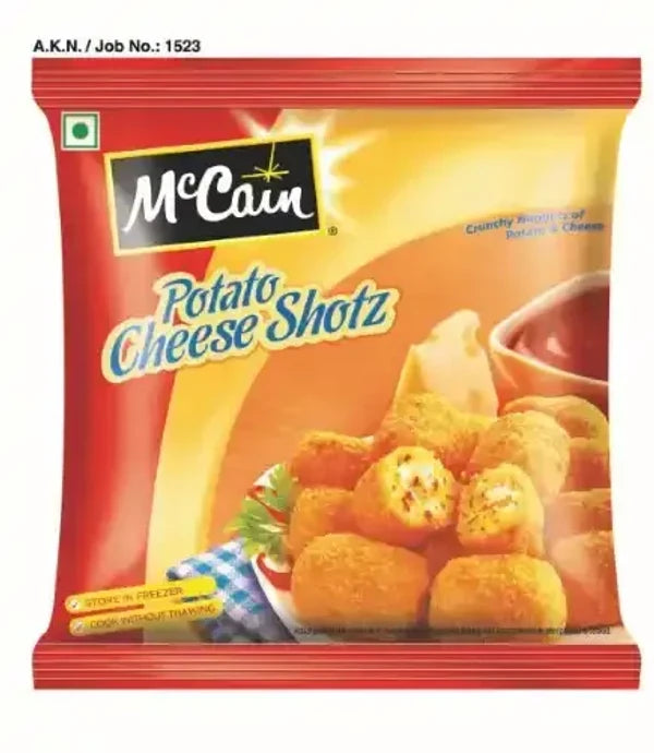 MCCAIN POTATO CHEESE SHOTZ-400gm