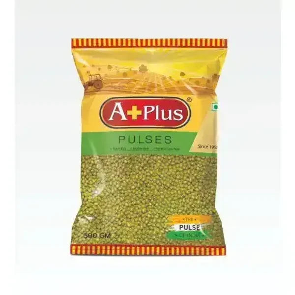 A Plus Sabut Moong Dal - 500gm