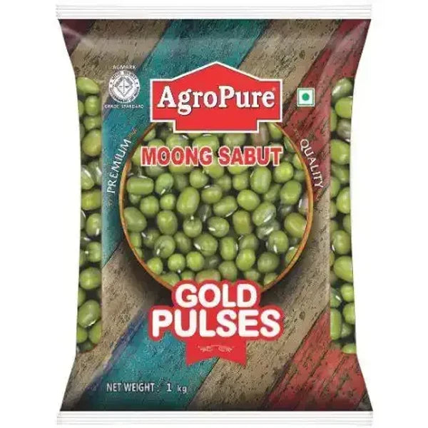 Agropure Moong Sabut - 1kg