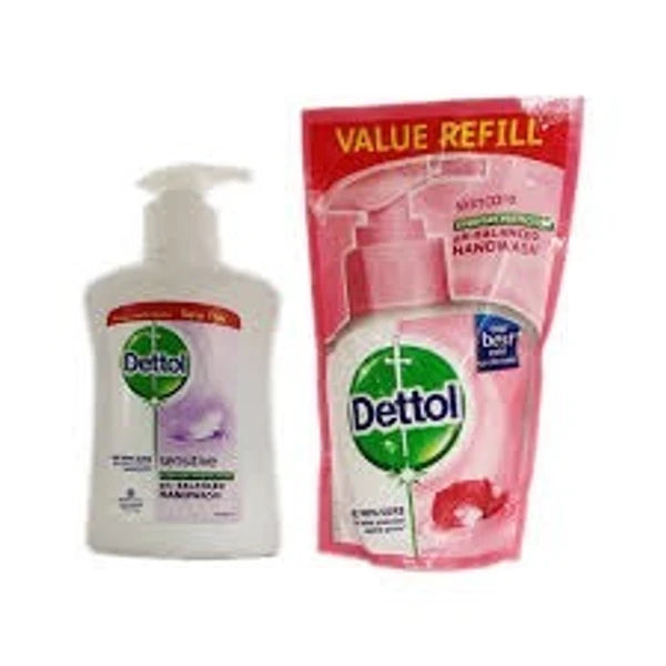 DETTOL ORIGINAL HANDWASH 200 ML+REFILL POUCH 175ML