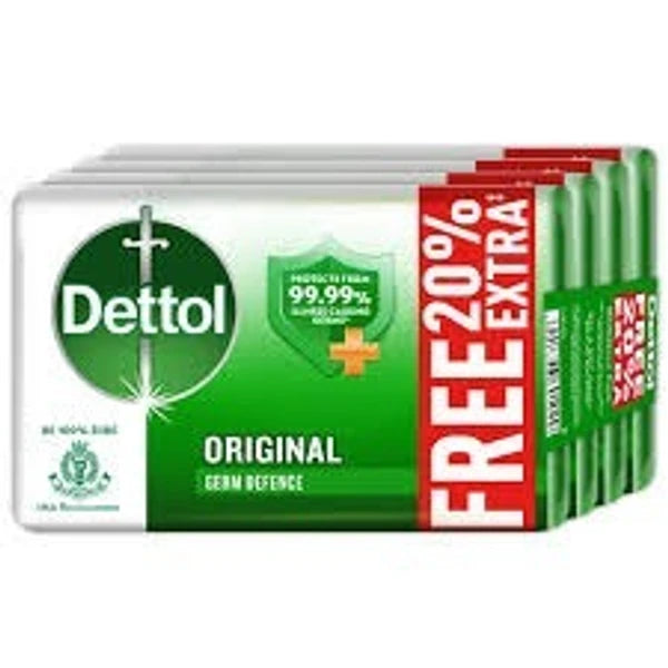 DETTOL ORIGINAL SOAP 150 G PK5