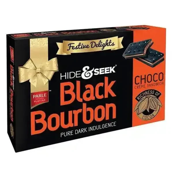 Parle Hide & Seek Black Bourbon Choco Creme- 300gm