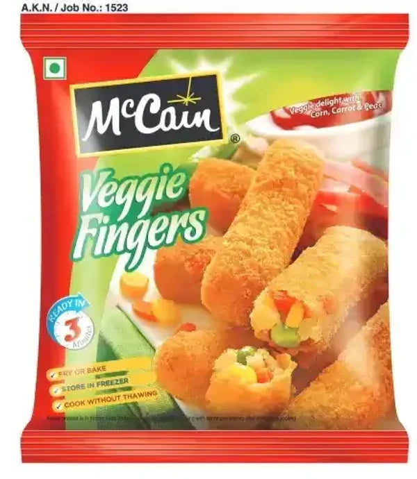 MCCAIN VEGGIE FINGER 400 G