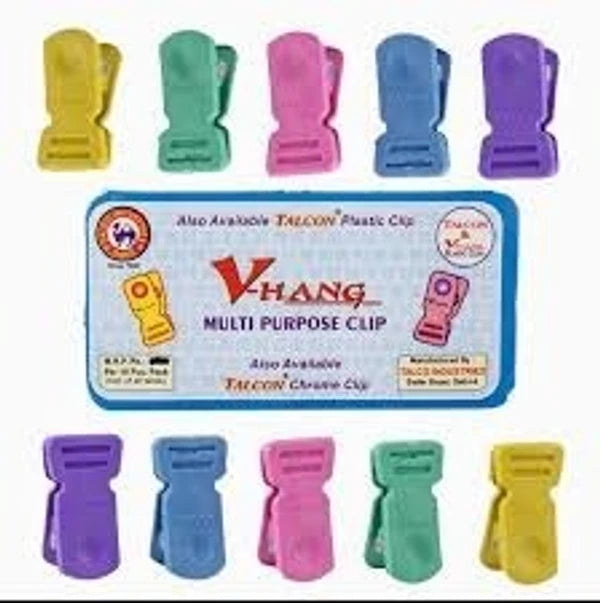 Multipurpose Clip (Cloth Clip) - 10pc