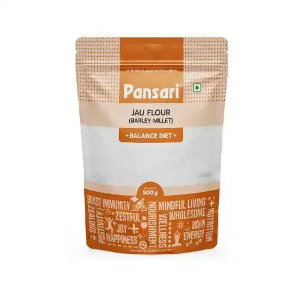 PANSARI JAU ATTA - BARLEY MILLET FLOUR 500 G