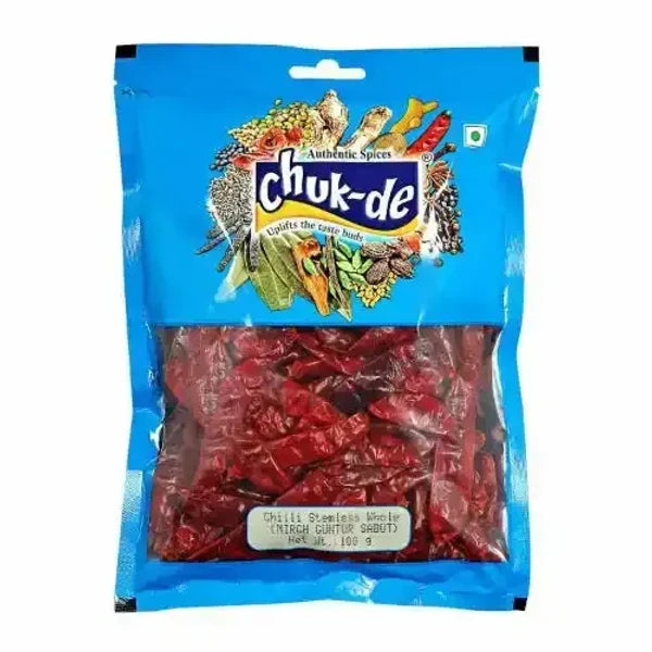 CHUK-DE CHILLI STEMLESS 100 G