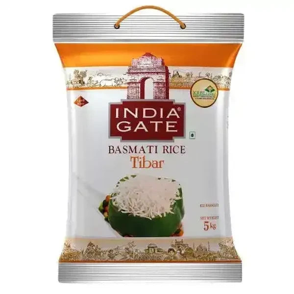 INDIA GATE TIBAR RICE 5 KG