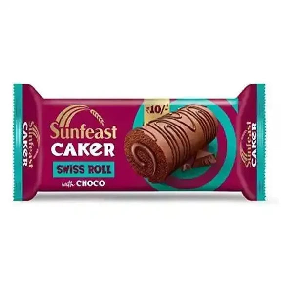 SUNFEAST CAKER SWISS ROLL CHOCO 25 G