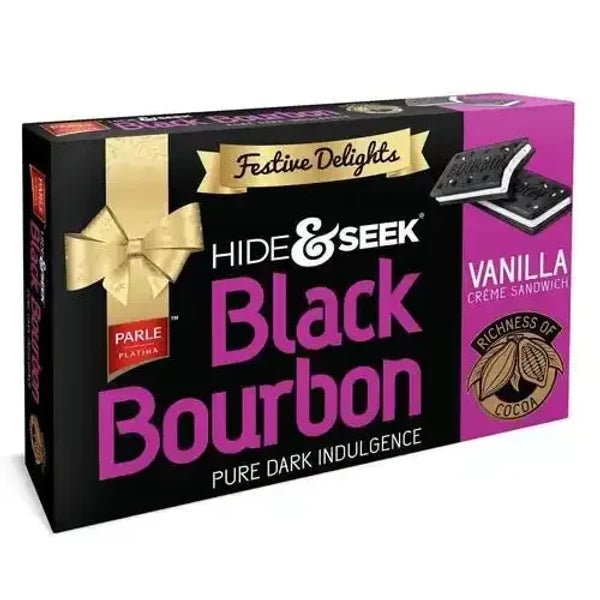 PARLE HIDE N SEEK BLACK BOURBON VANILLA 300 G