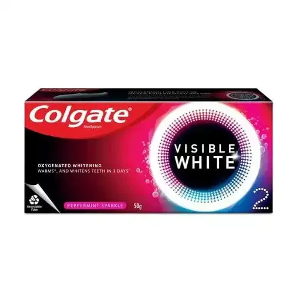 COLGATE VISIBLE WHITE O2 TOOTHPASTE 25 G