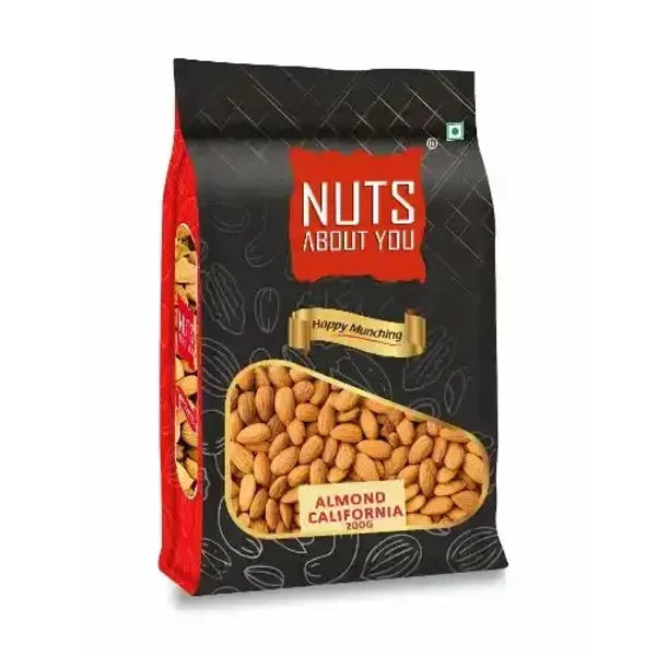 NUTS ABOUT YOU ALMONDS CALIFORNIA 200 G