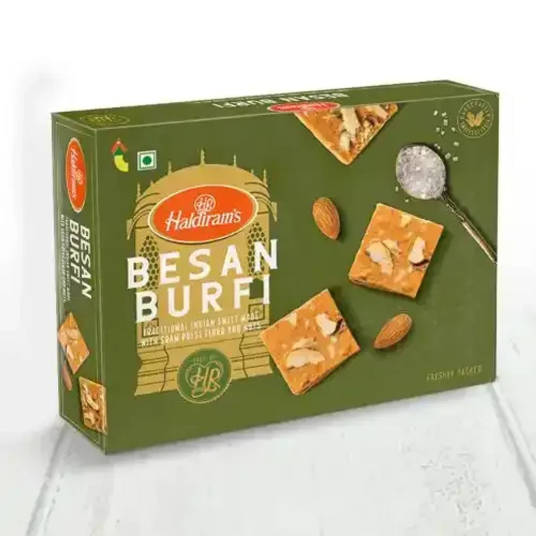 HALDIRAM BESAN BURFI 400 G