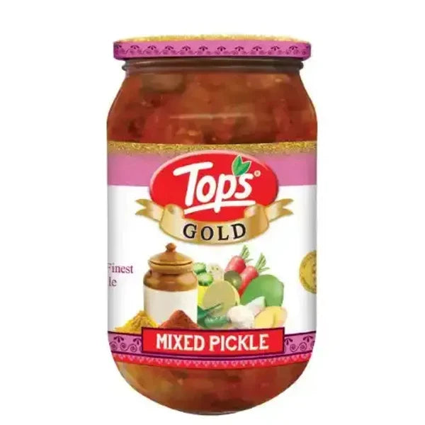 Tops Gold Mixed Pickle - 900gm