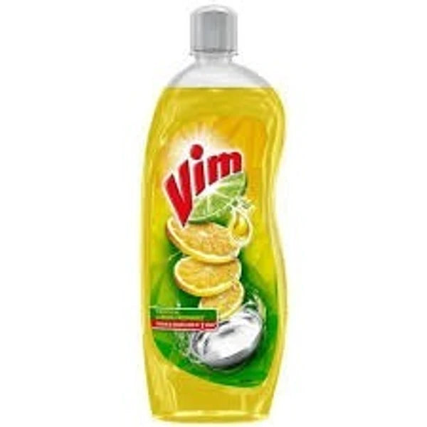 VIM DROP LEMON LIQUID DISHWASH ACTIVE GEL 750 ML