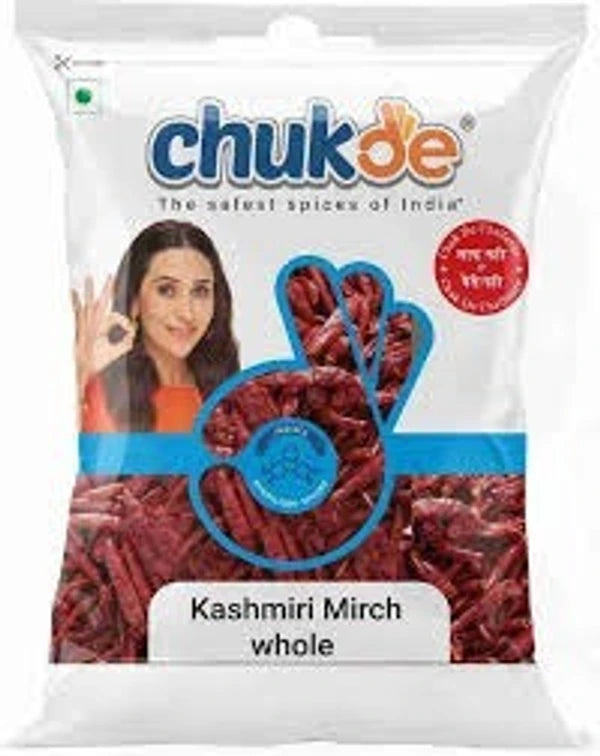 Chuk De Kashmiri Mirch Whole -100gm