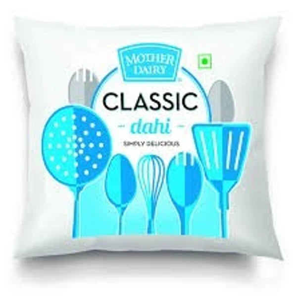 Mother Dairy Classic Curd(dahi) Pouch - 400 g