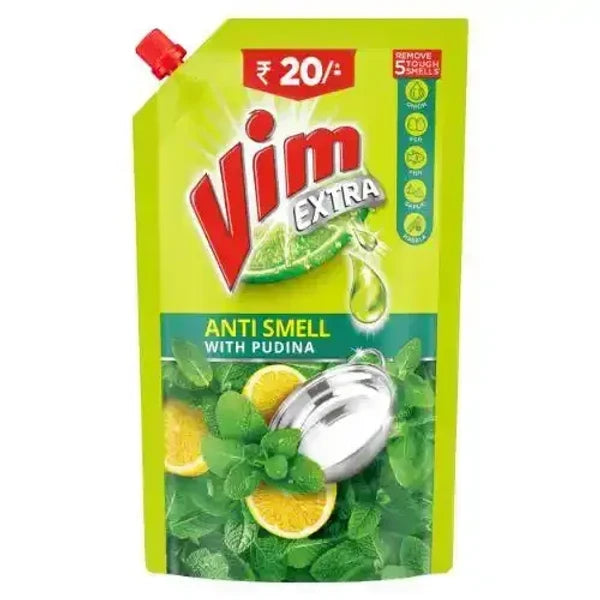 VIM ANTI SMELL GREEN DISHWASH GEL 120 ML